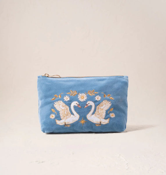 Swan Garden Mini Pouch – Elizabeth Scarlett