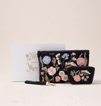 Convertible Clutch Gift Set - Pressed Flowers