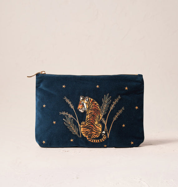 Tiger Conservation Mini Pouch – Elizabeth Scarlett