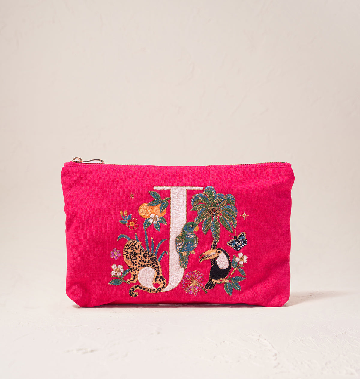 送関込み【Elizabeth Scarlett】Alphabet Everyday Pouch Alphabet Green Everyday Pouch – Elizabeth Scarlett