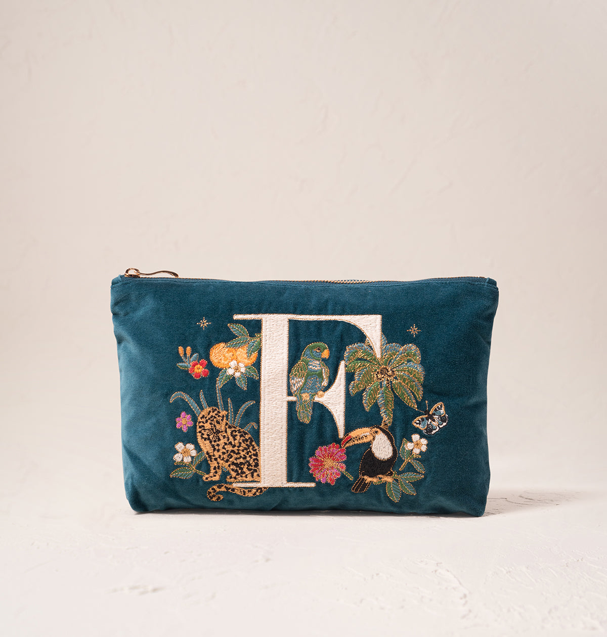 TropicalAlphabetRichBlueVelvet
