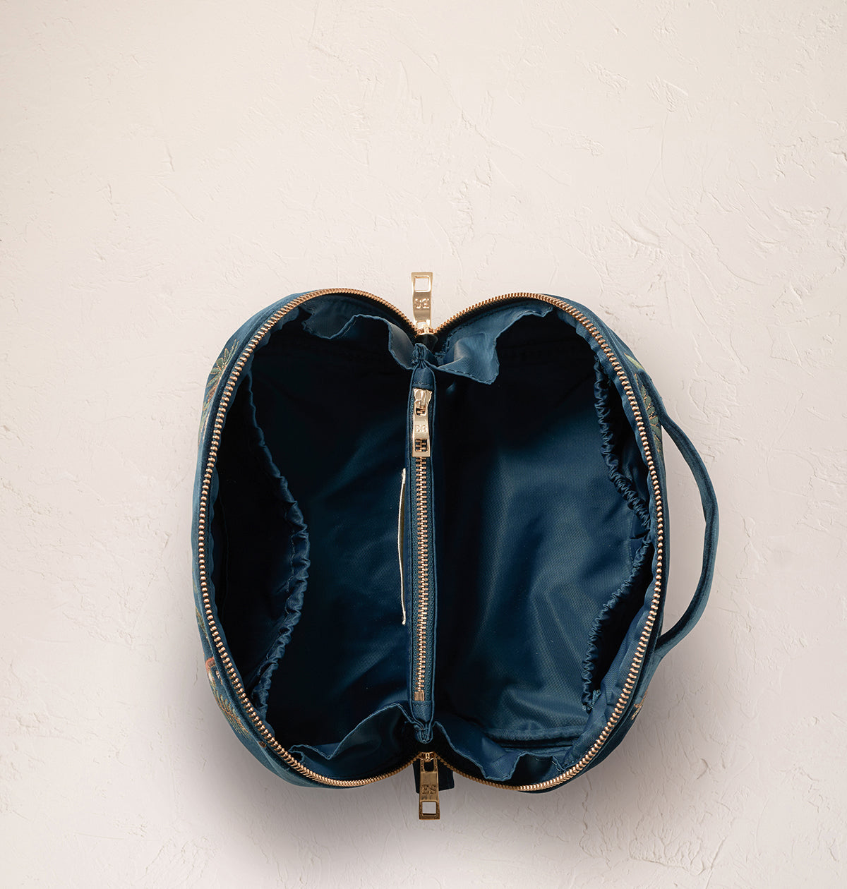 Tropical Rainforest Open Flat Makeup Bag