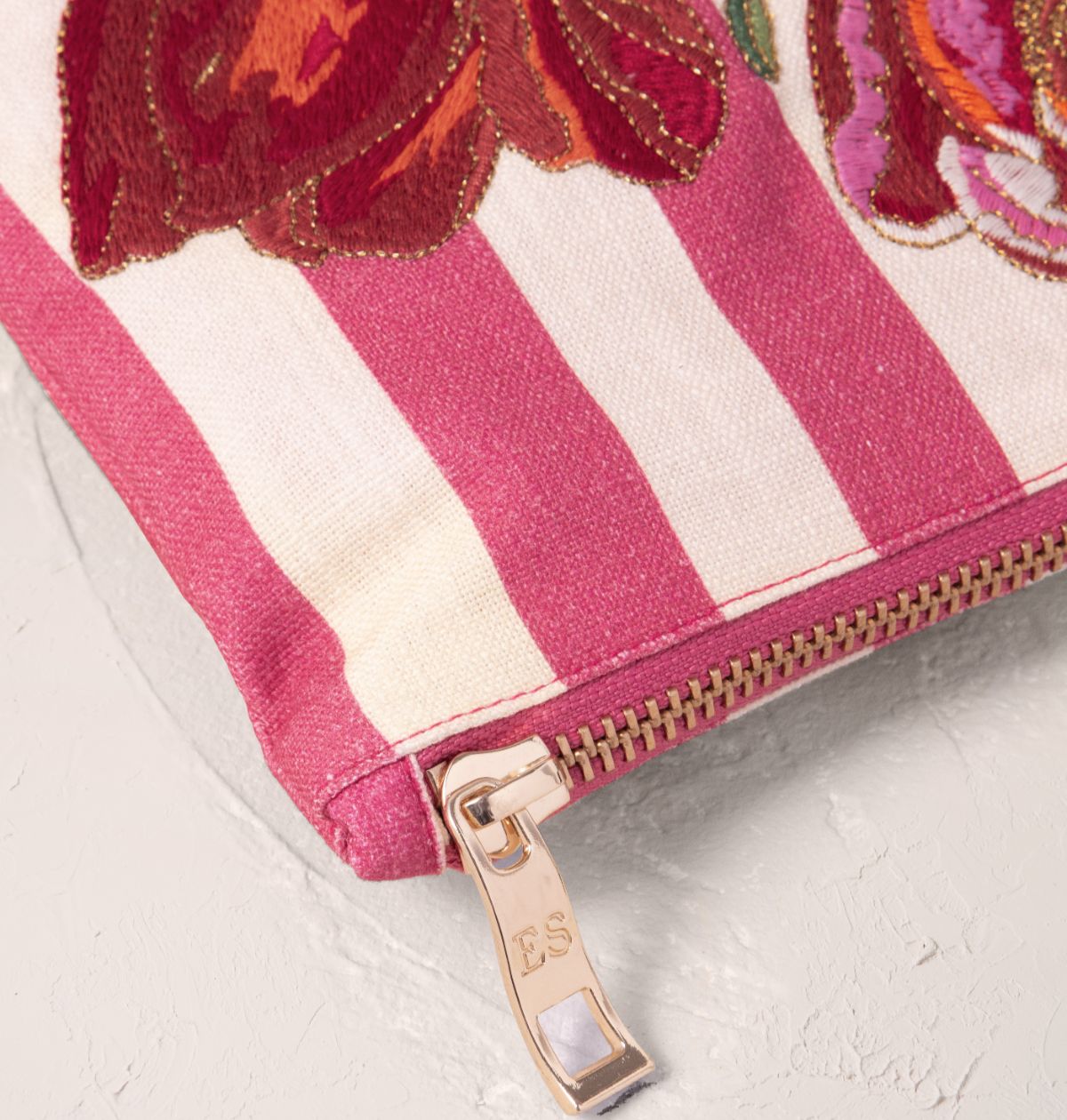 Tulip Stripe Printed Everyday Pouch