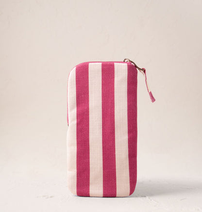 Tulip Stripe Printed Glasses Case