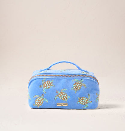 Turtle Conservation Open Flat Makeup Bag
