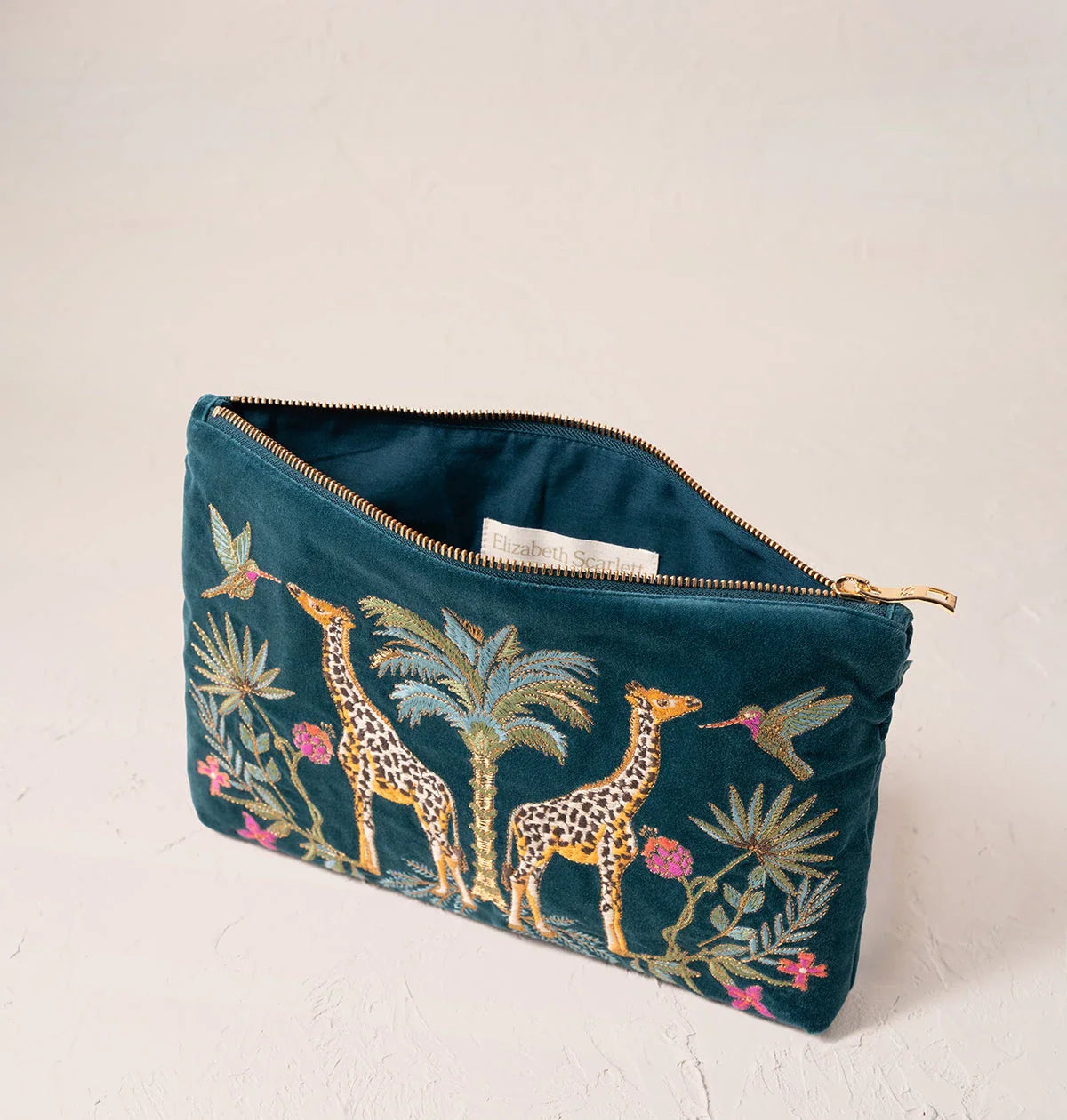 Wild Giraffe Palm Everyday Pouch