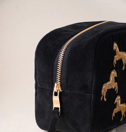 Wild Horses Makeup Bag