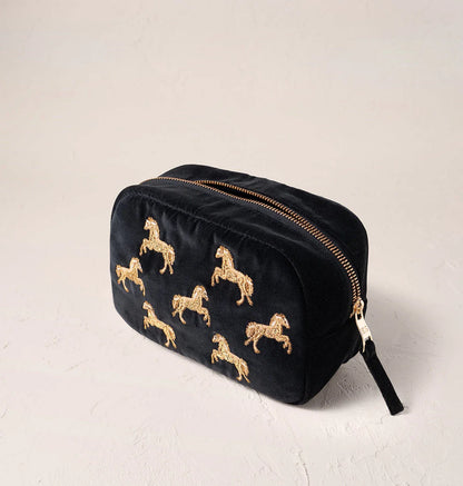 Wild Horses Makeup Bag