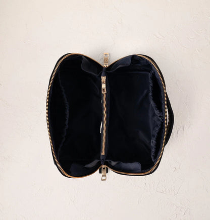 Wild Horses Open Flat Makeup Bag