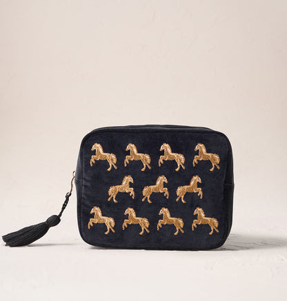 Wild Horses Wash Bag