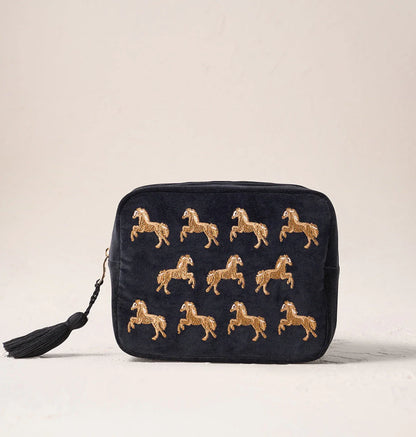 Wild Horses Wash Bag