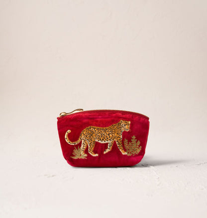 Wild Leopard Coin Purse