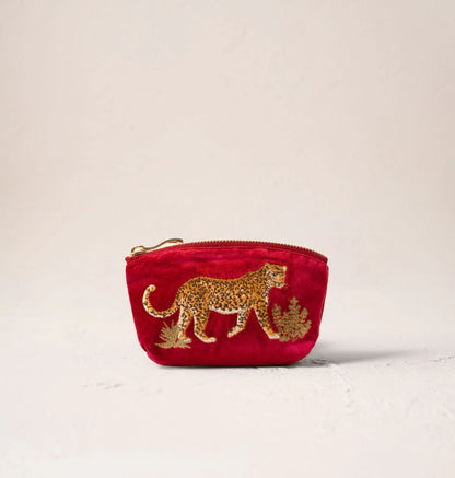 Wild Leopard Coin Purse