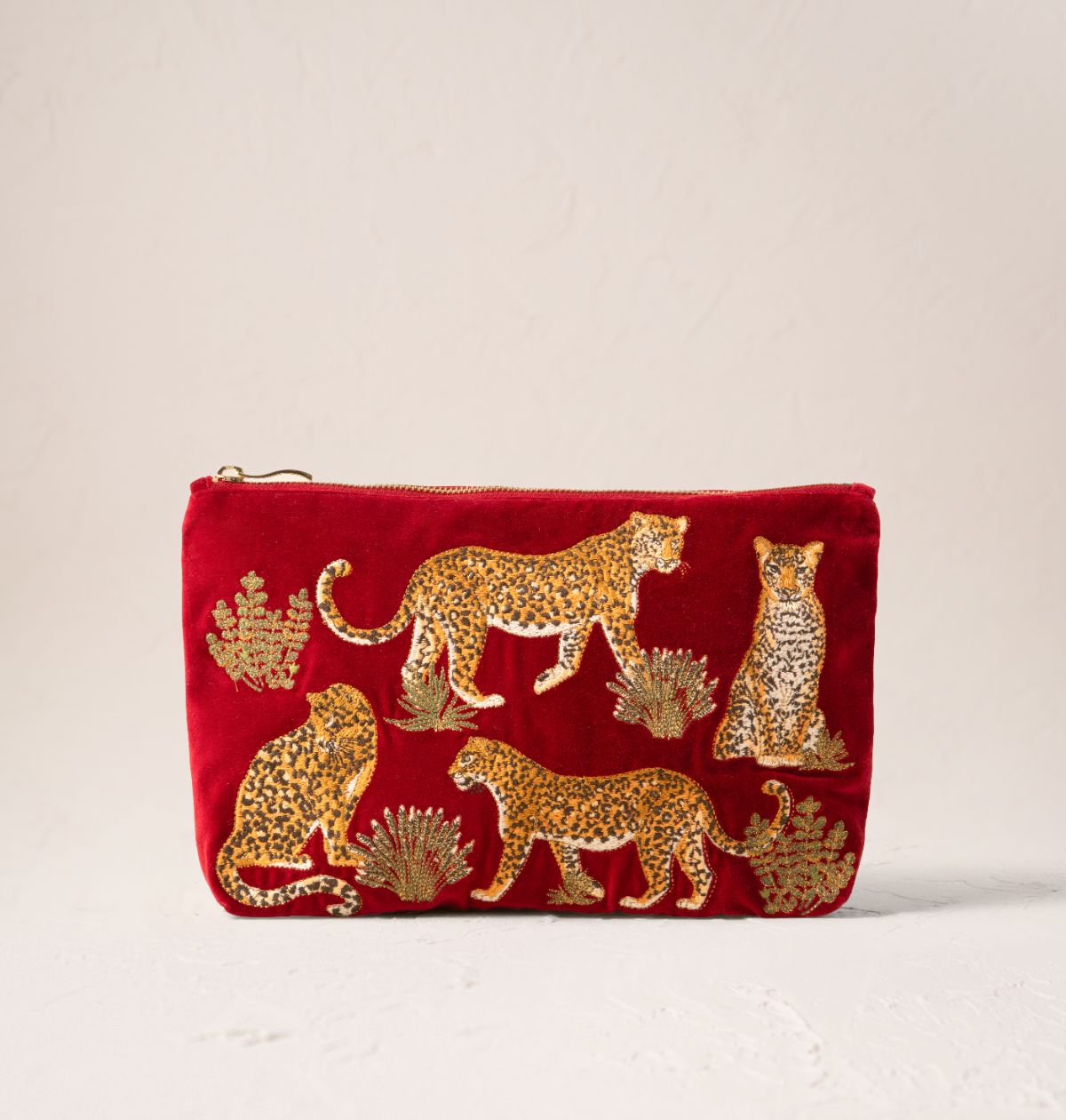 Wild Leopard Everyday Pouch