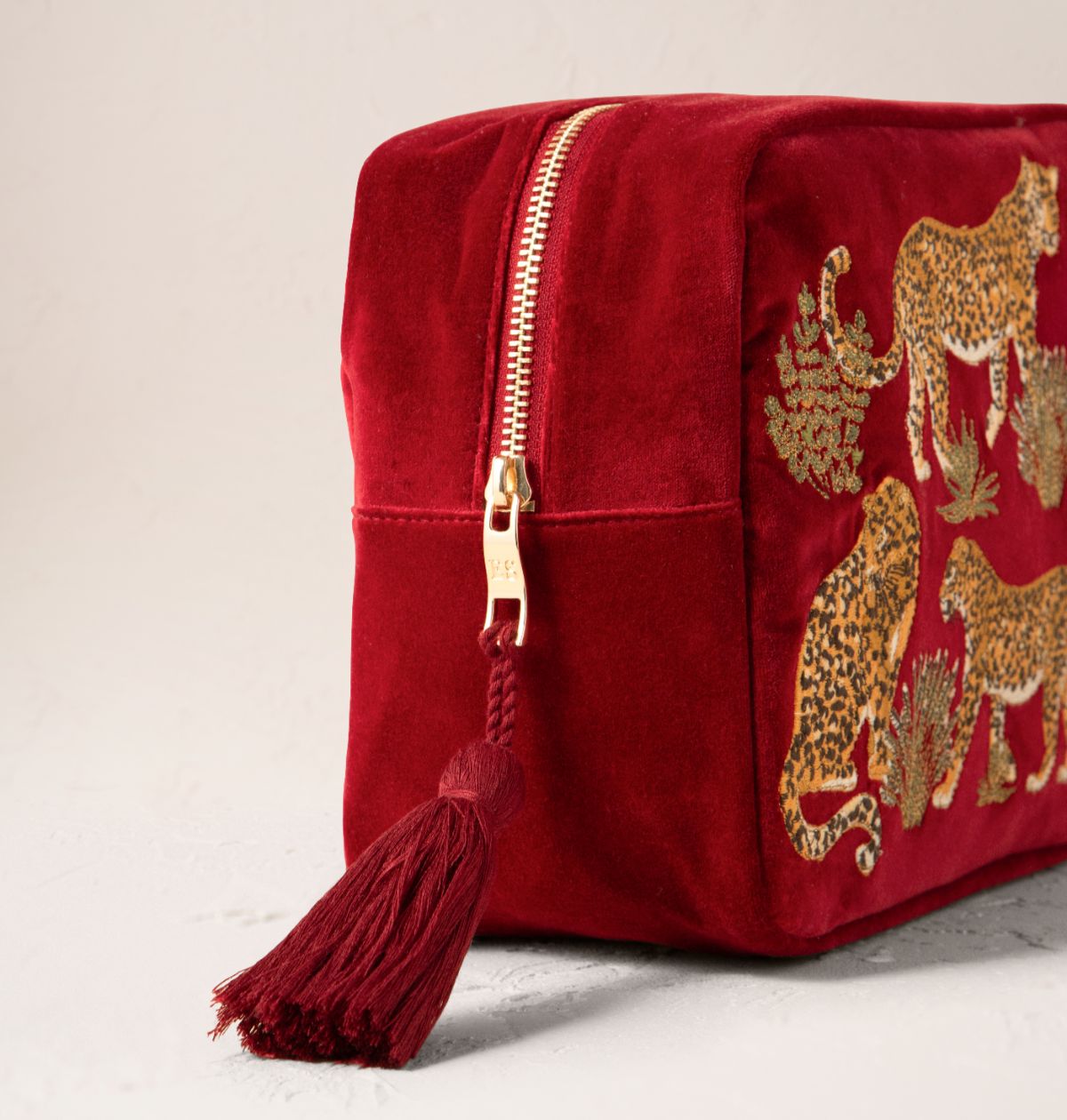 Wild Leopard Wash Bag