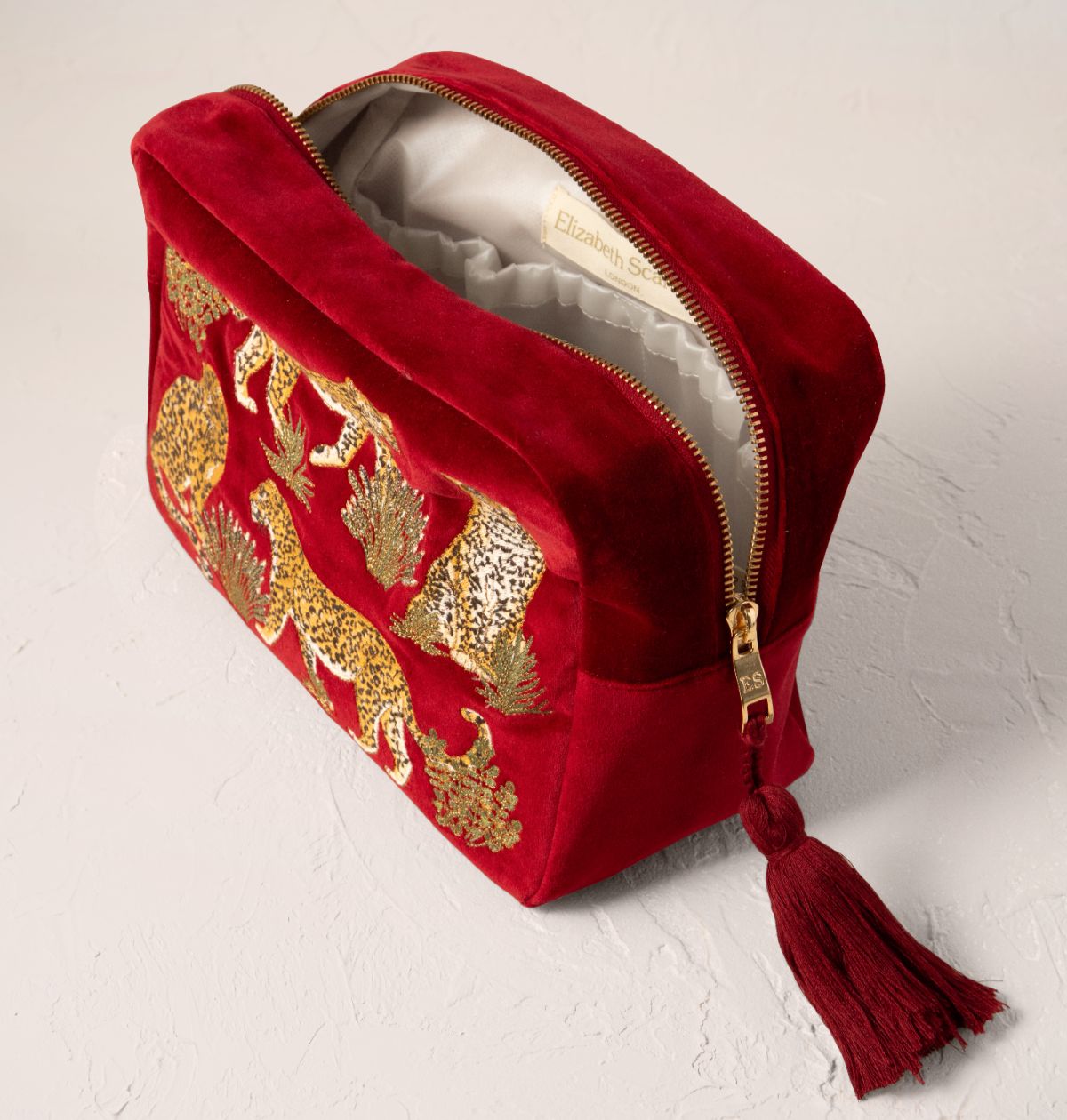 Wild Leopard Wash Bag