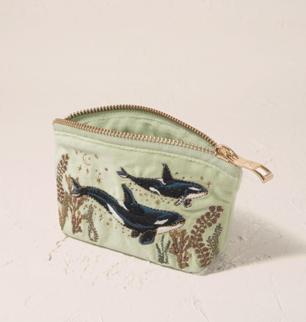Wild Orcas Coin Purse