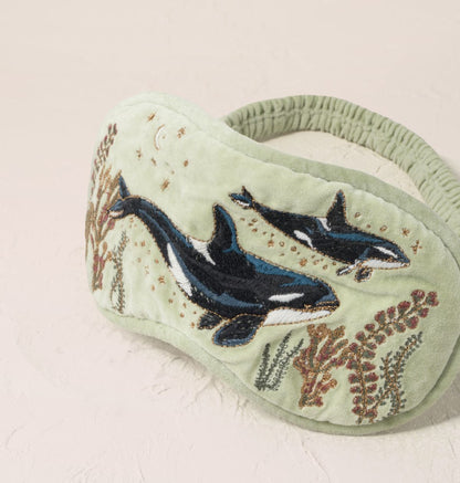 Wild Orcas Eye Mask