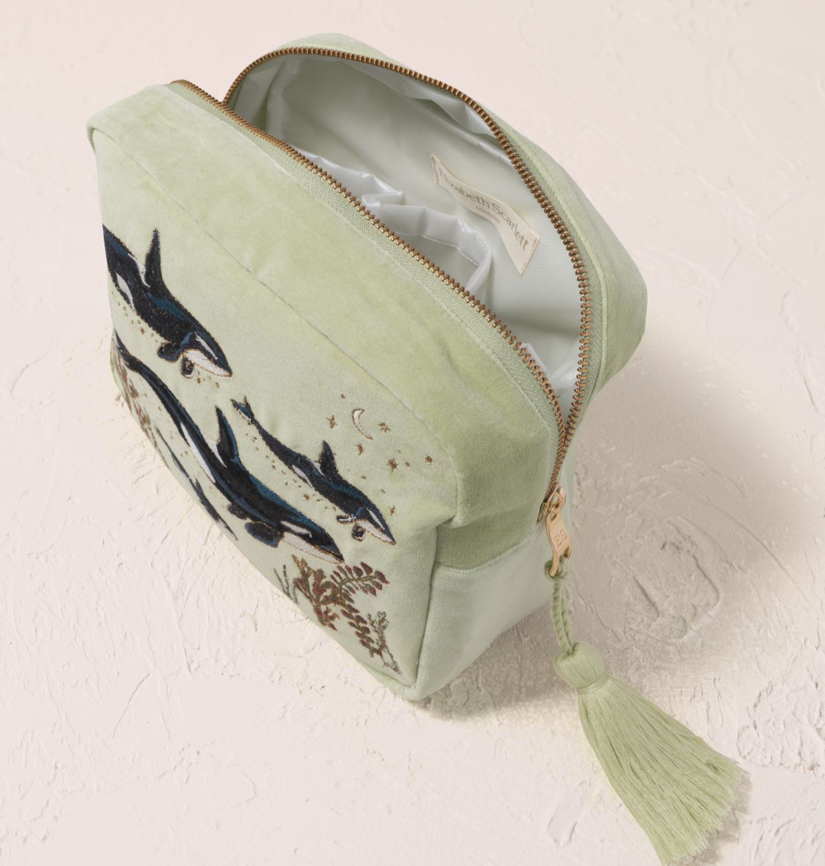 Wild Orcas Wash Bag