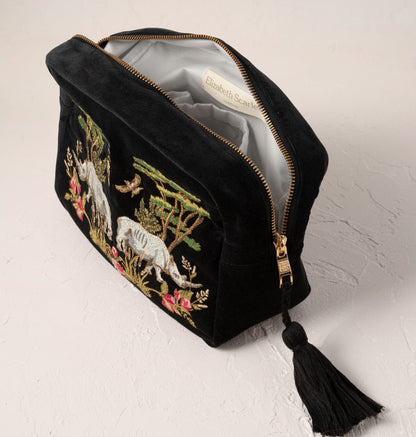 Wild Rhino Velvet Wash Bag