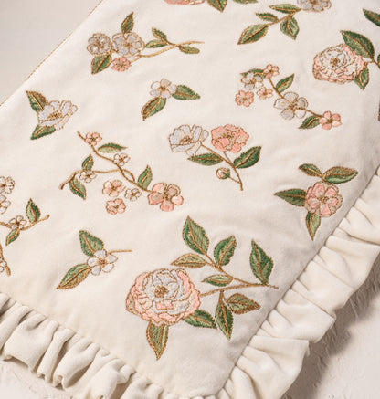 Wild Rose Frill Pouch