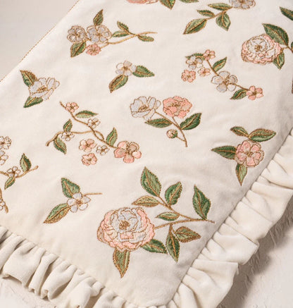 Wild Rose Frill Pouch