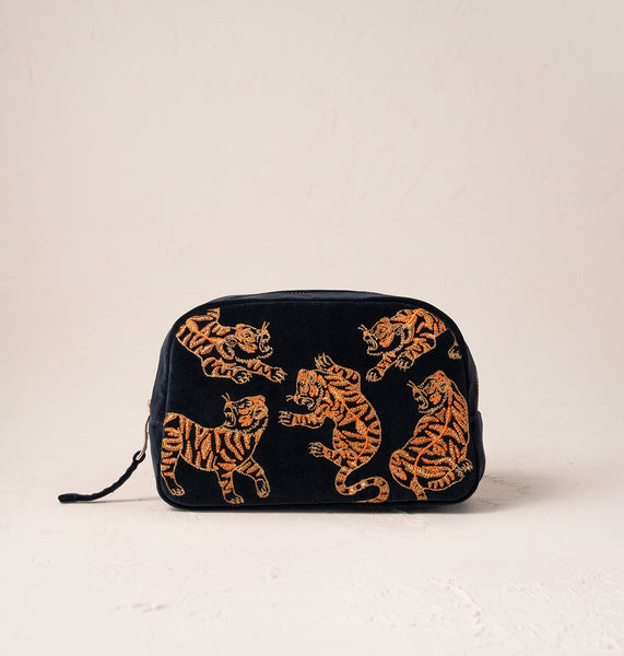 ＊Elizabeth Scarlett＊ワイルドフラワー コスメティック ポーチ Wild Tiger Mini Pouch – Elizabeth Scarlett