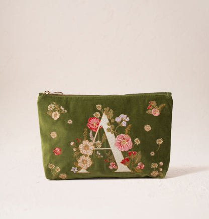 Wildflower Alphabet Everyday Pouch