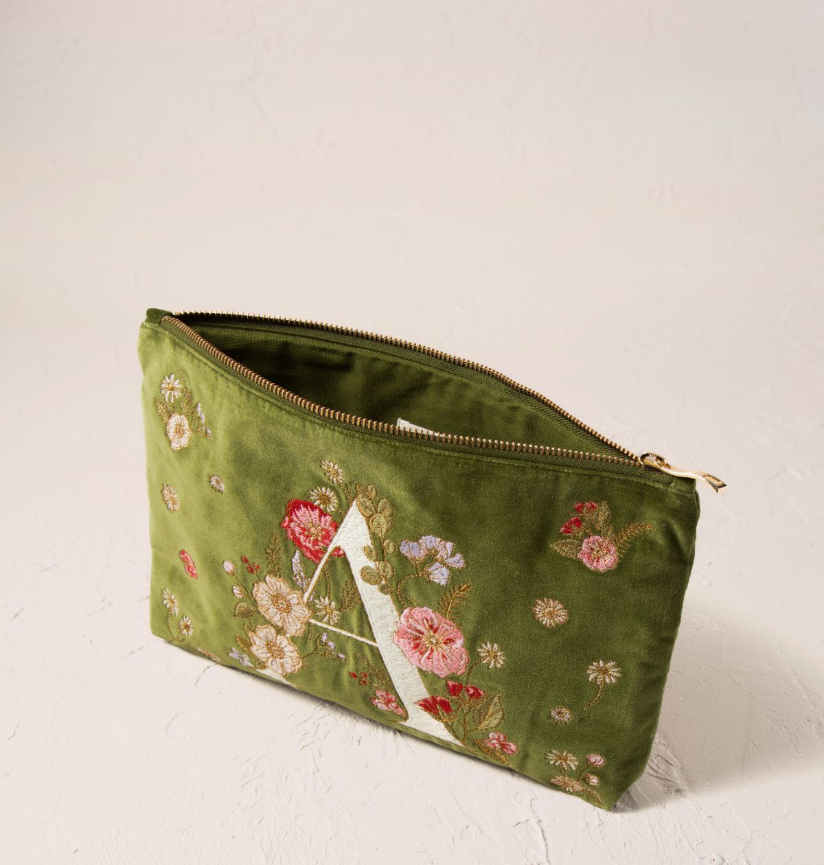 Wildflower Alphabet Everyday Pouch