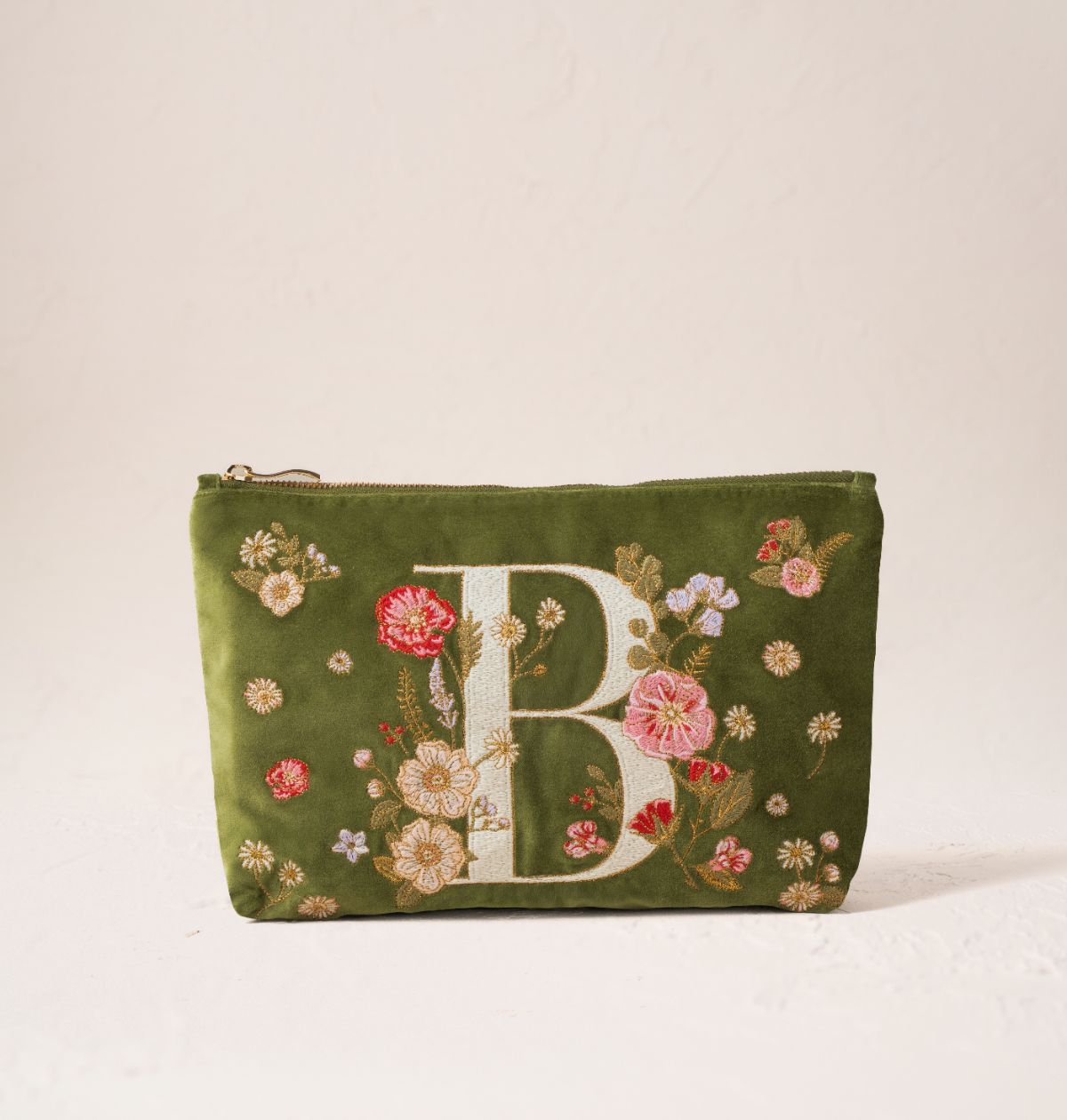 Wildflower Alphabet Everyday Pouch