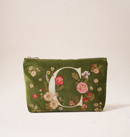Wildflower Alphabet Everyday Pouch