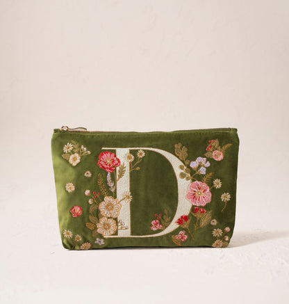 Wildflower Alphabet Everyday Pouch