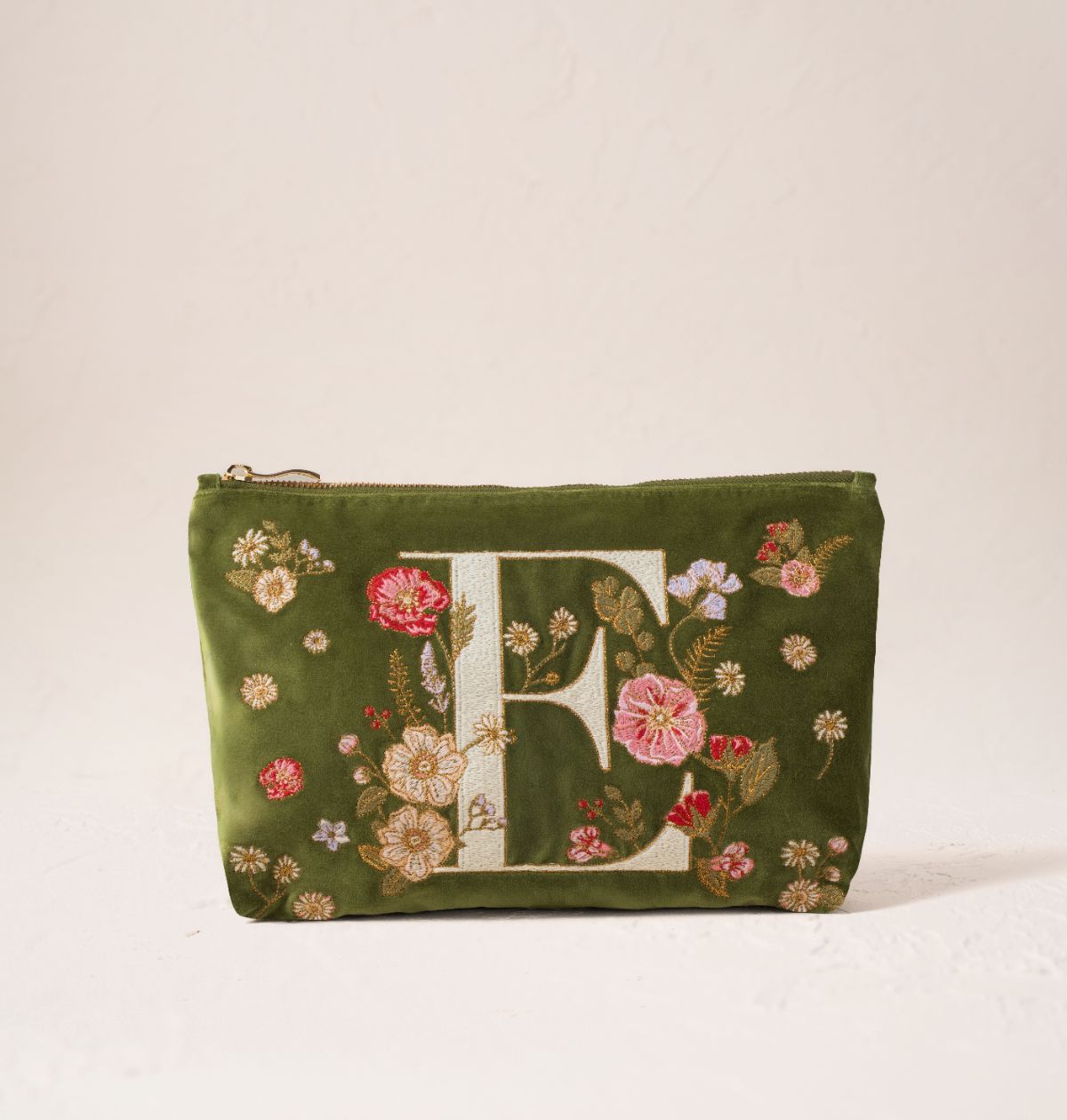 Wildflower Alphabet Everyday Pouch
