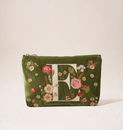Wildflower Alphabet Everyday Pouch