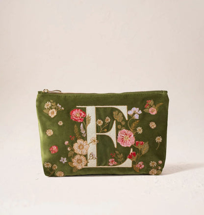 Wildflower Alphabet Everyday Pouch