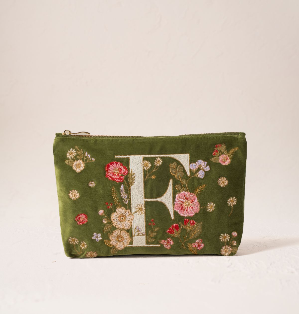 Wildflower Alphabet Everyday Pouch