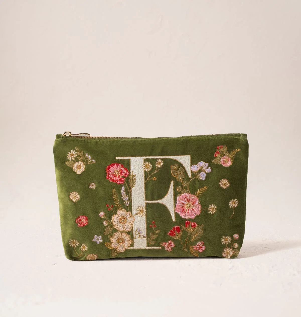 Wildflower Alphabet Everyday Pouch