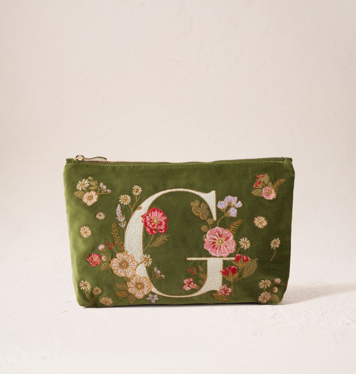Wildflower Alphabet Everyday Pouch