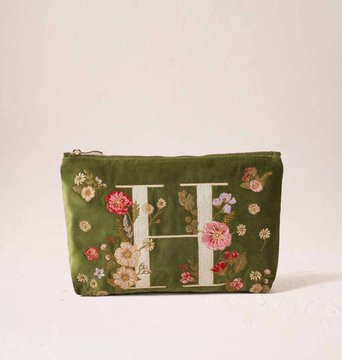 Wildflower Alphabet Everyday Pouch