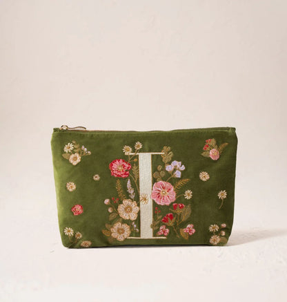 Wildflower Alphabet Everyday Pouch