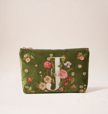 Wildflower Alphabet Everyday Pouch