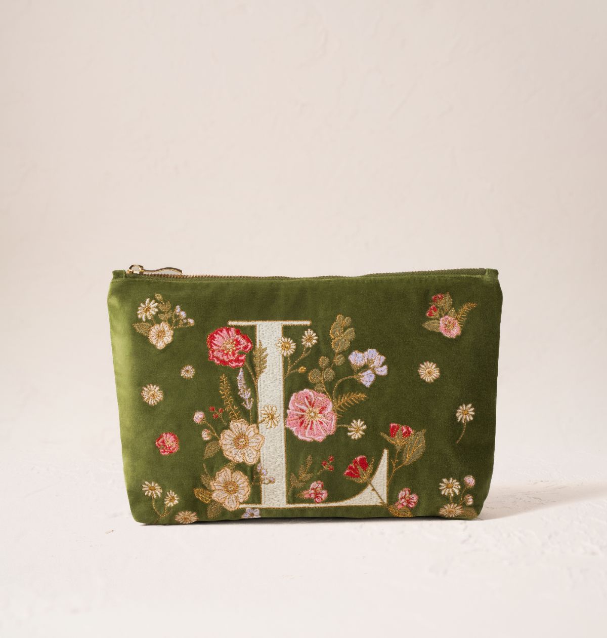 Wildflower Alphabet Everyday Pouch