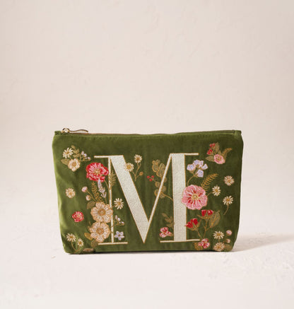 Wildflower Alphabet Everyday Pouch
