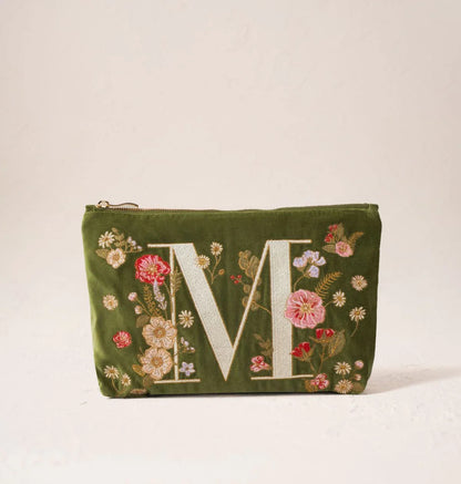 Wildflower Alphabet Everyday Pouch