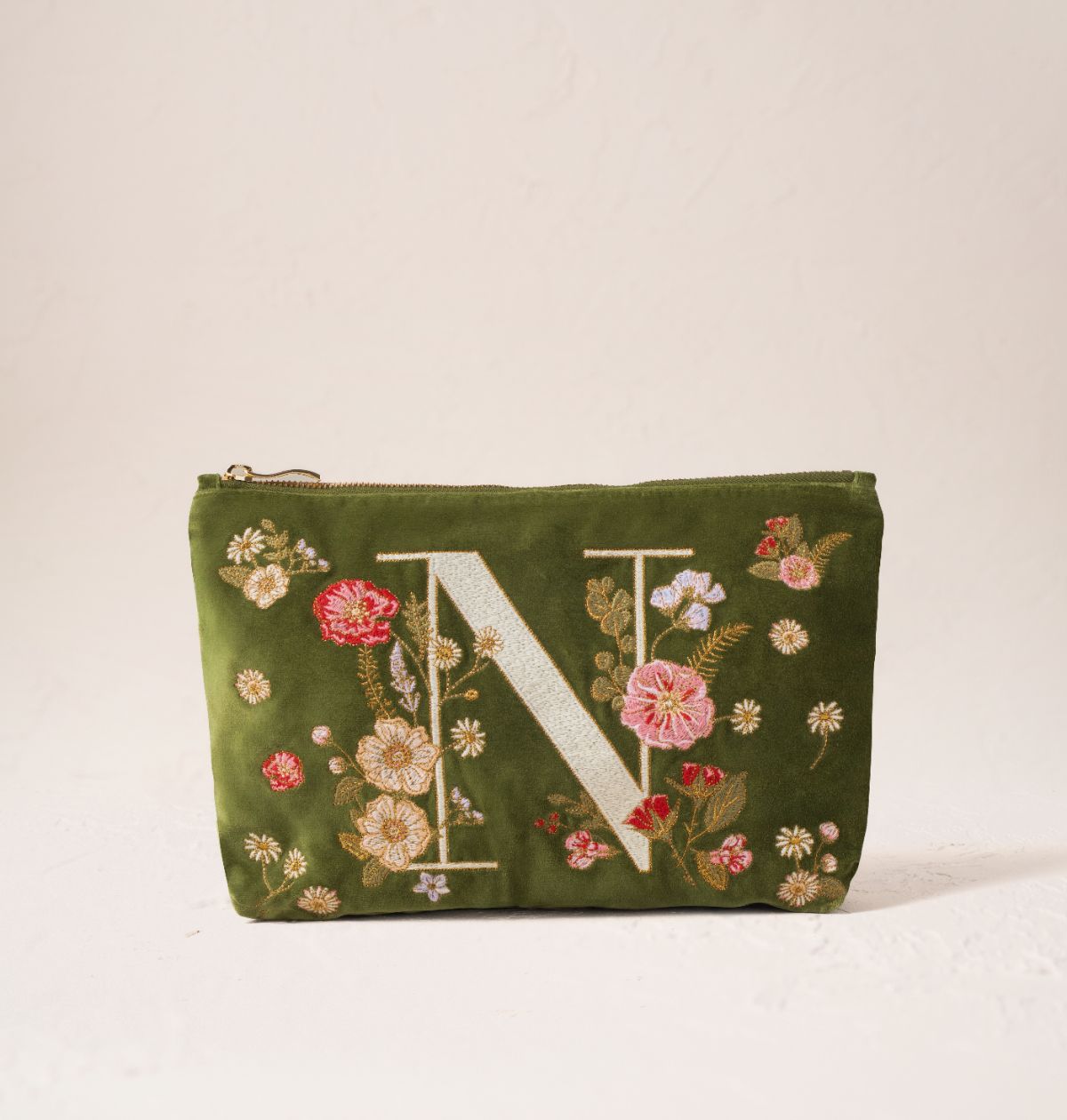 Wildflower Alphabet Everyday Pouch