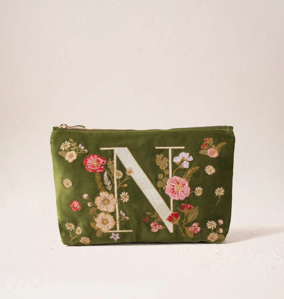 Wildflower Alphabet Everyday Pouch
