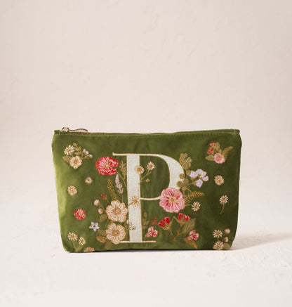 Wildflower Alphabet Everyday Pouch