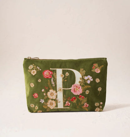 Wildflower Alphabet Everyday Pouch