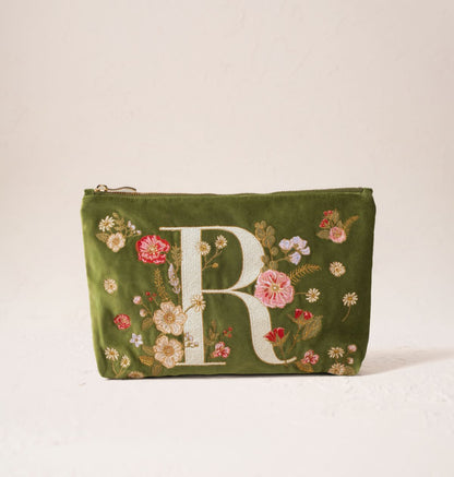 Wildflower Alphabet Everyday Pouch