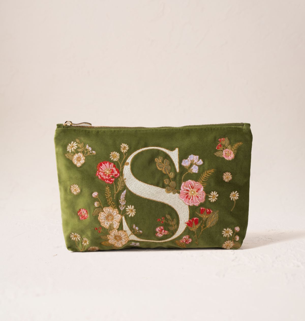 Wildflower Alphabet Everyday Pouch